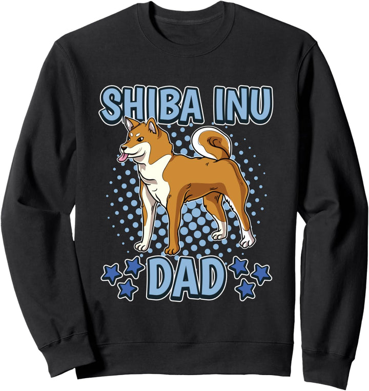 Herren Shiba Inu Dad Papa Vatertag Shiba Inu Sweatshirt