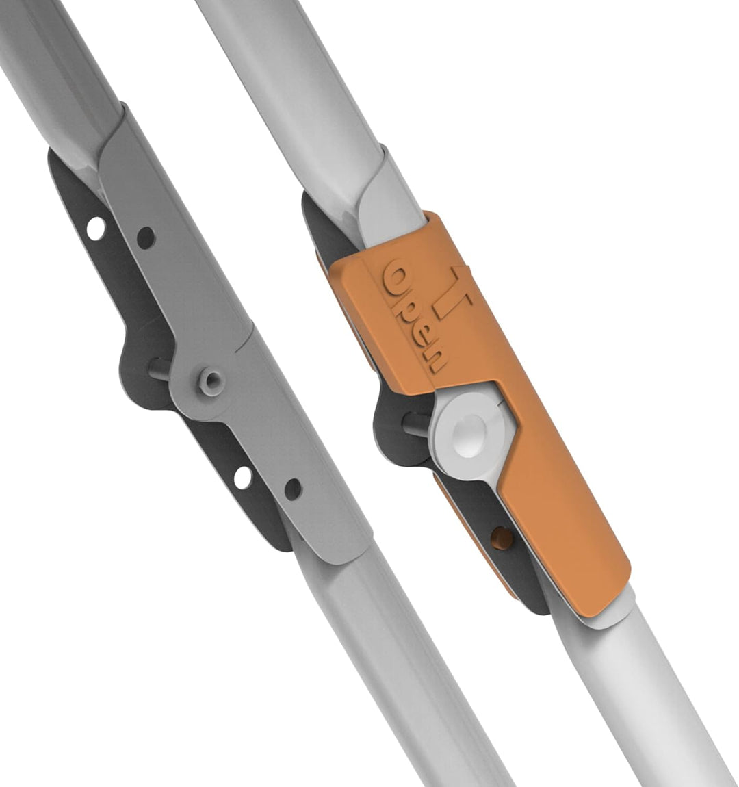 Rörets DampfBügelbrett Tempo Weiss - Patentiertes Bügelbrett für alle, die wenig Platz und Zeit habe