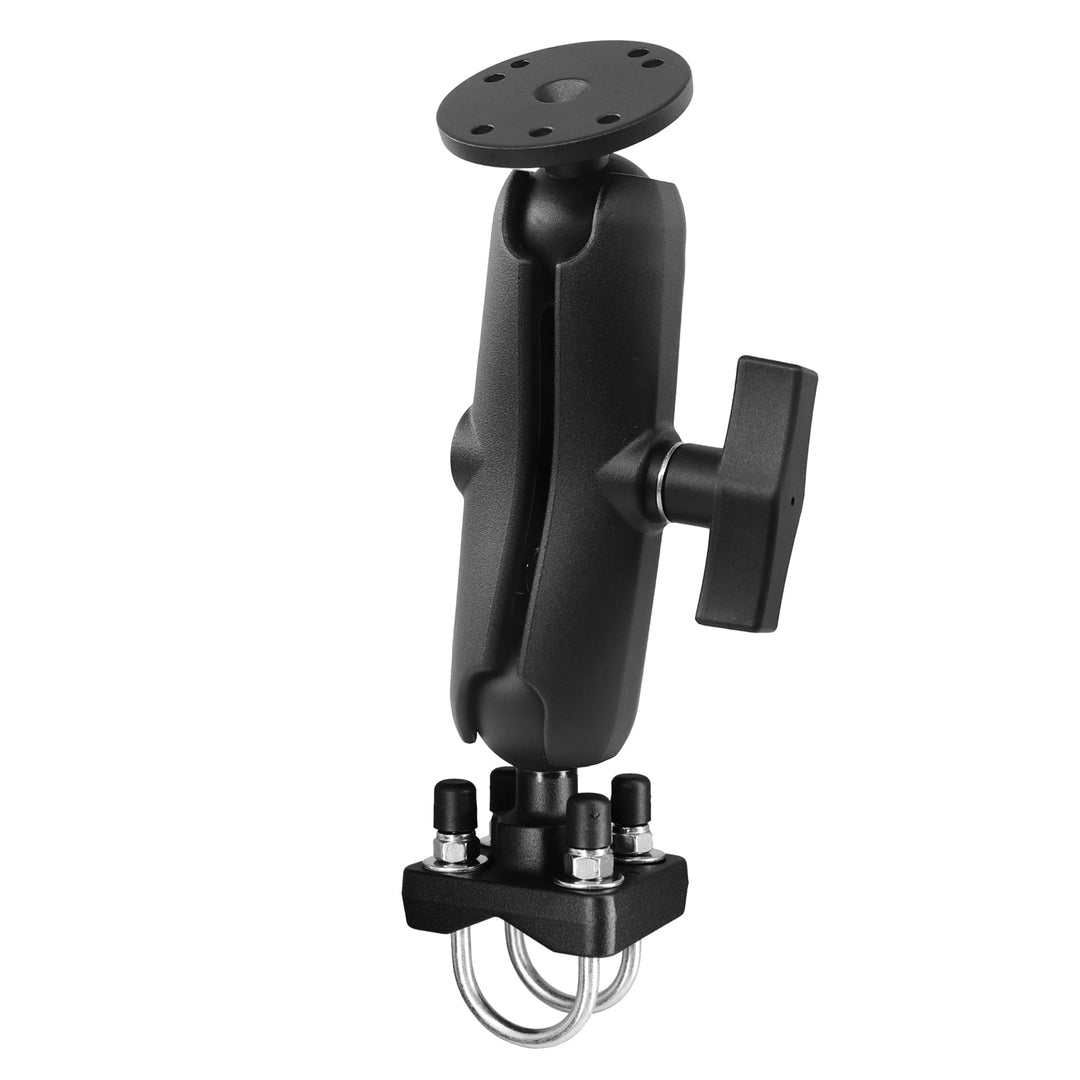 1,5 Zoll AMPS Halterung mit Doppel-U-Bolzen-Basis für 19-31mm Rohre/Reling, C-Grösse Halter aus Mari