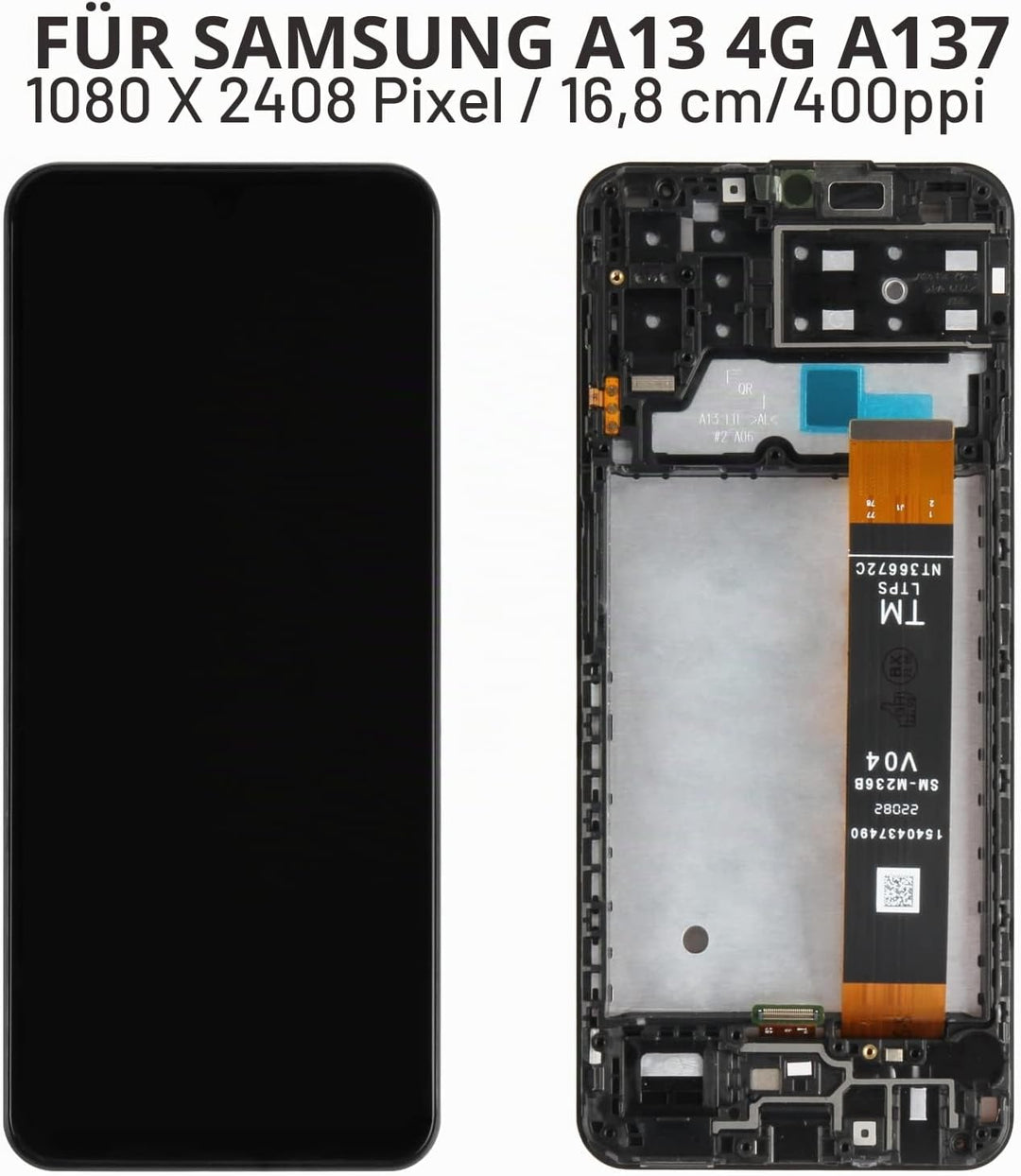 LCD-Bildschirm für Samsung Galaxy A13 SM-A137 Bildschirm Ersatz für SM-A137F SM-A137F / DSN LCD Disp