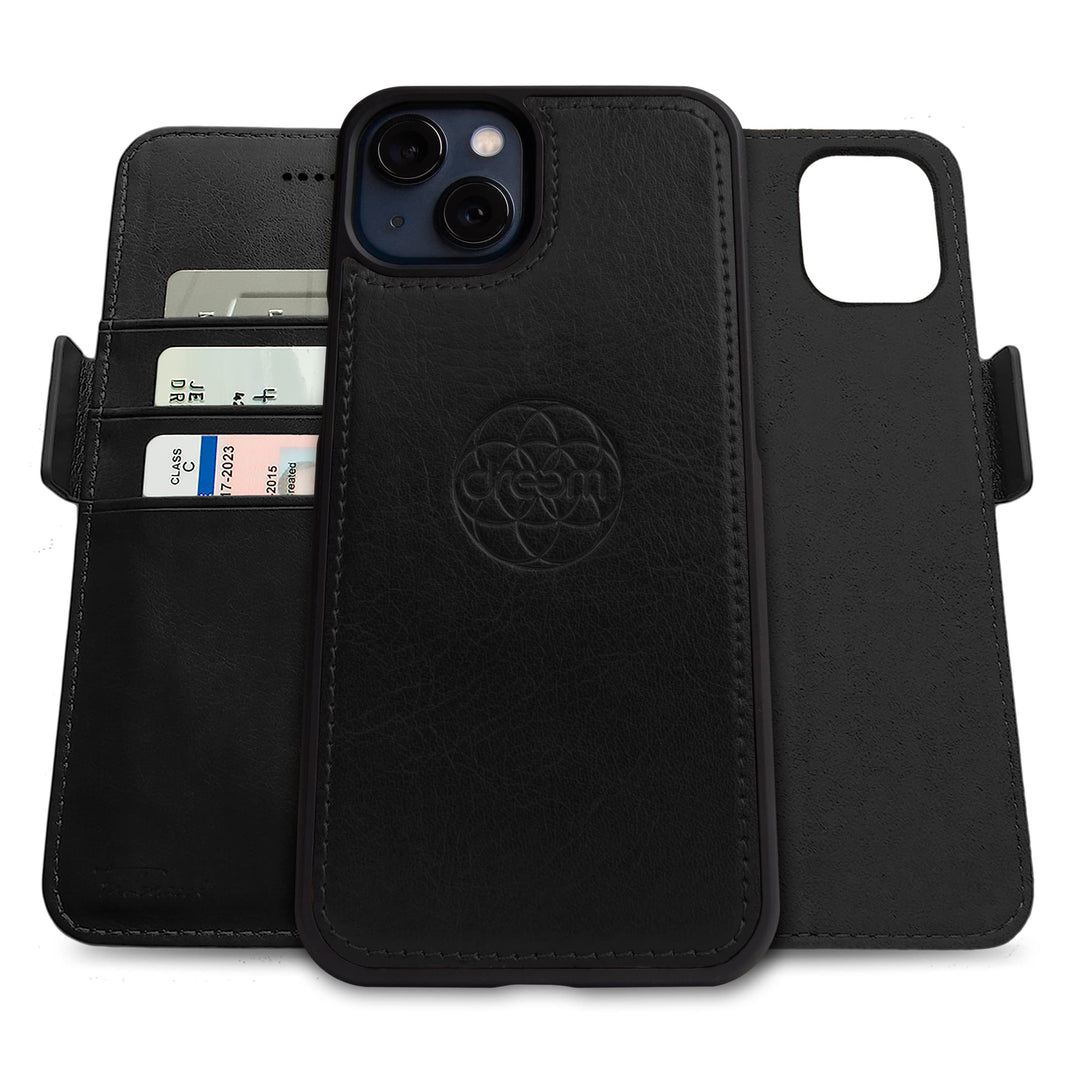 Dreem Fibonacci iPhone 13 Mini Brieftaschen-Etui / 2-in-1 stossfestes Etui und abnehmbares Folio aus