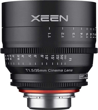 XEEN Cinema 35mm T1,5 MFT Vollformat Objektiv MF Cine Video Lens für hohe Auflösungen mit Follow Foc