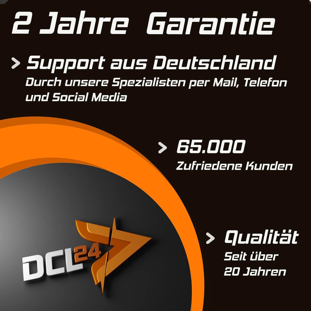 dcl24.de Office PC [18855] AMD Ryzen 5-7600X 6x5.3 GHz Turbo - 16GB DDR5, 500GB SSD, GT1030 2GB, WLA