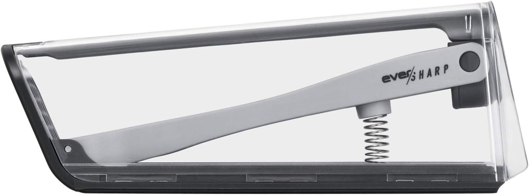 Tefal K25690 Ever Sharp Chef-Messer + Messerschärfer, 16,5 cm Kochmesser, exklusive Schleiftechnolog
