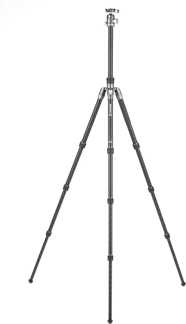 Benro Carbon Fibre Two Series Tripod/Monopod with VX25 Ballhead, 4 Leg Sections, Twist Leg Locks, Pa