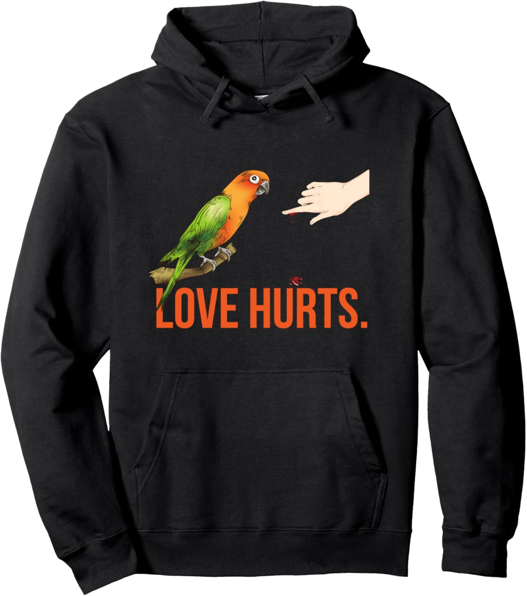 Lustiges Papagei Pullover Hoodie