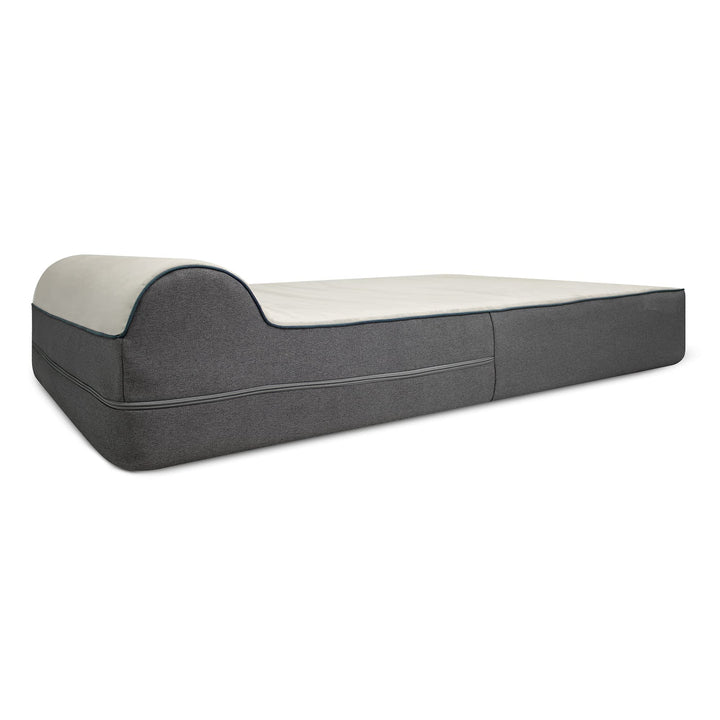 KOPEKS Ersatzbezug für Hundebett, Memory-Schaumstoff, Grau, Grösse XL Grau X-Large, Grau X-Large