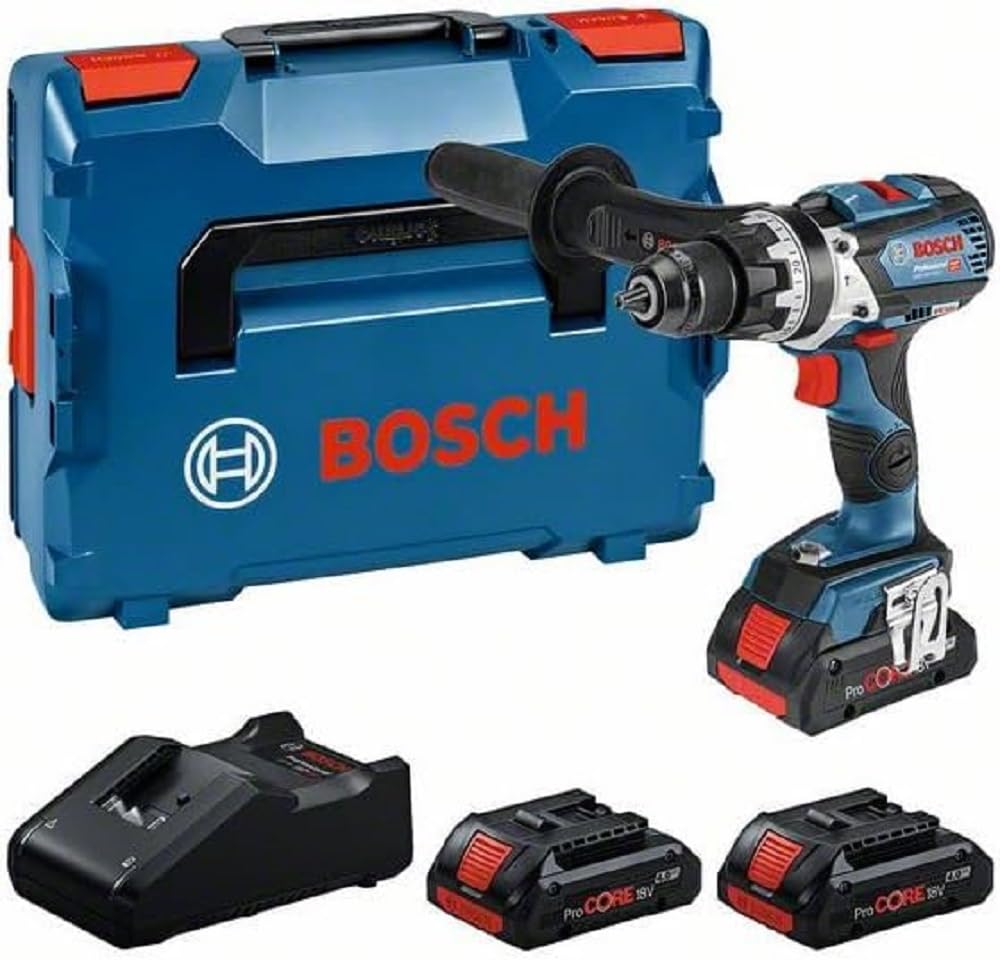 Bosch Professional 18V System Akku Schlagbohrschrauber GSB 18V-110 C (max. Drehmoment 110 Nm, inkl.