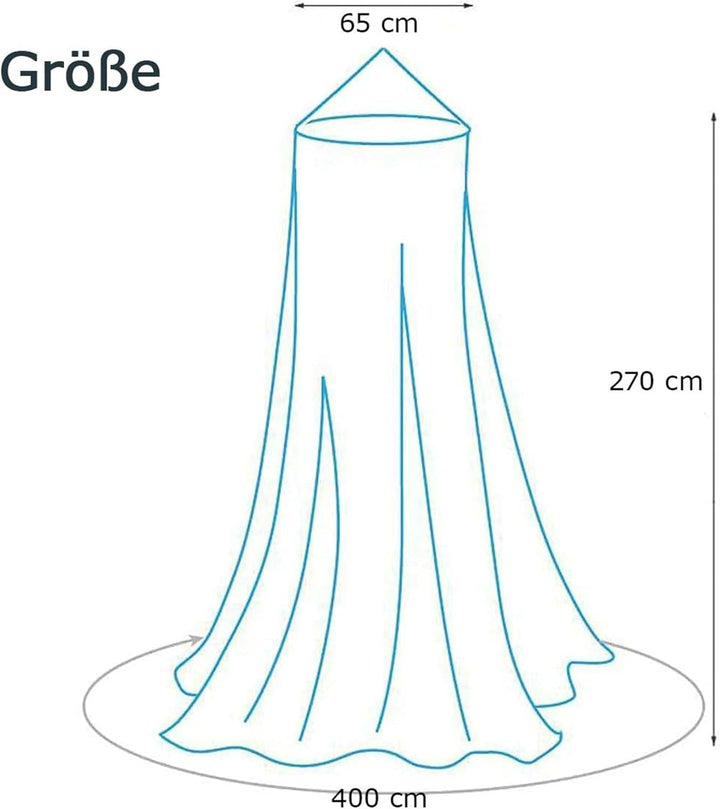 Betthimmel Babybett, Kinder Moskitonetz Spitze Baldachin, Mädchen Prinzessin Himmelbett Bettvorhang