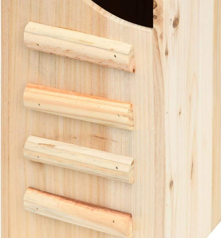 Fledermauskasten aus massivem Tannenholz 30x20x38 cm mit Metallhaken, Fledermaushaus als Schlafplatz