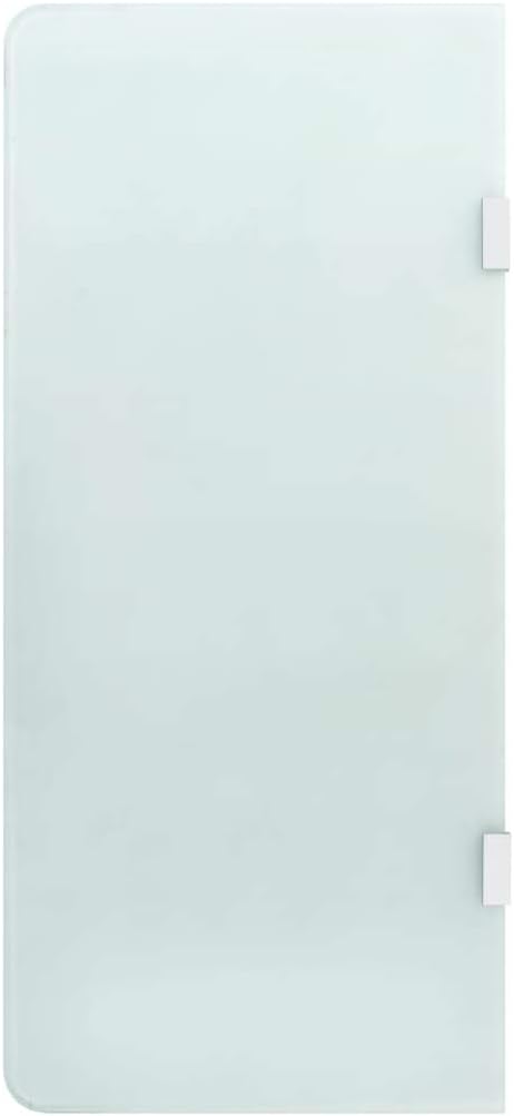Tidyard Glas Urinal Trennwand Urinal Glaswand Bidet Toiletten Schamwand WC Trennwand 90 x 40cm