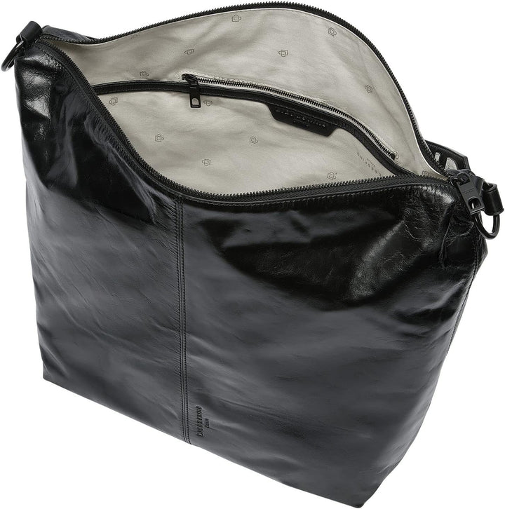 Liebeskind Damen Hobo L Schwarz, Schwarz