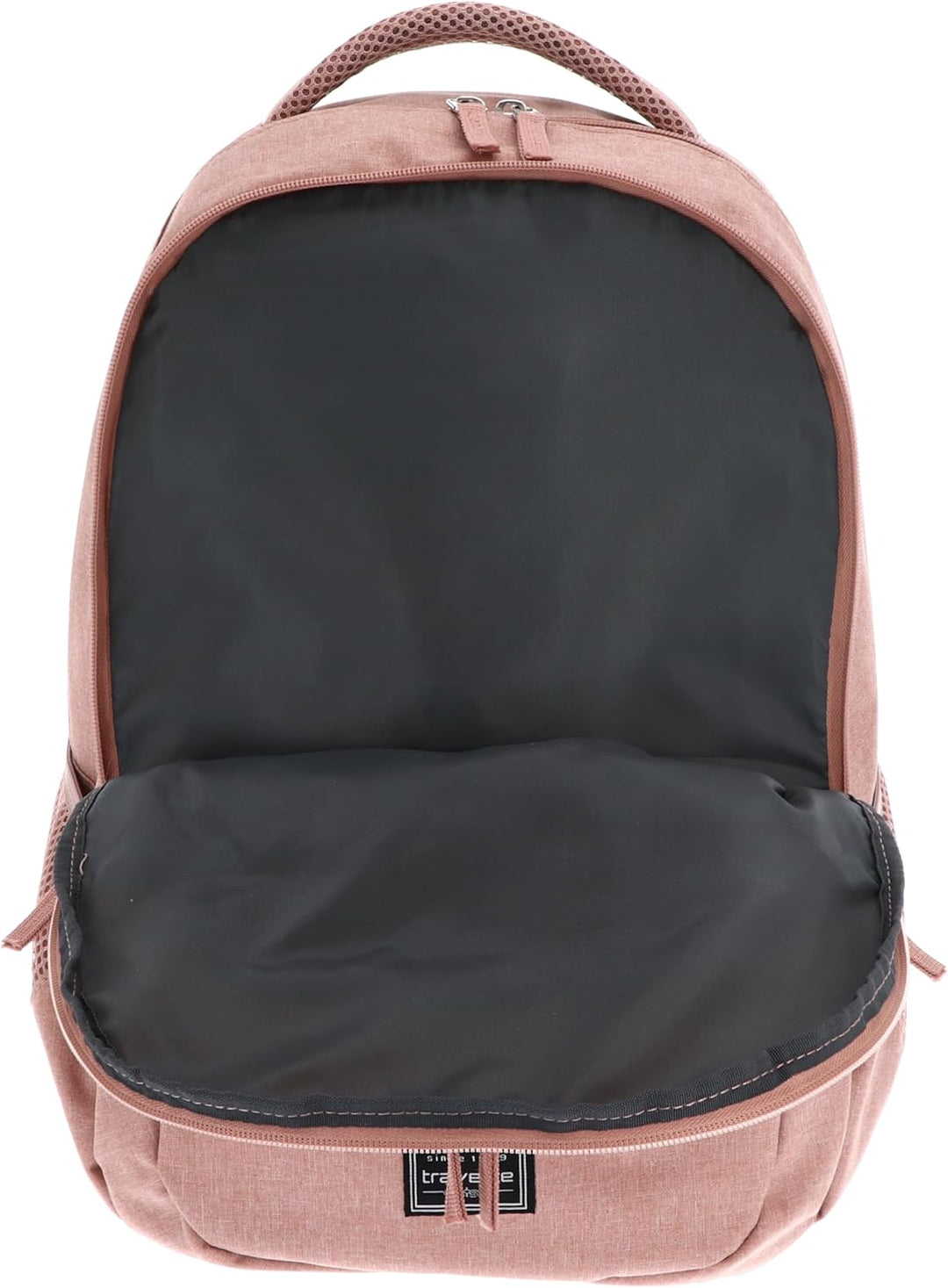 Travelite Handgepäck Rucksack, Laptop Rucksack 15,6 Zoll, BASICS, Daypack, Tagesrucksack mit vielen