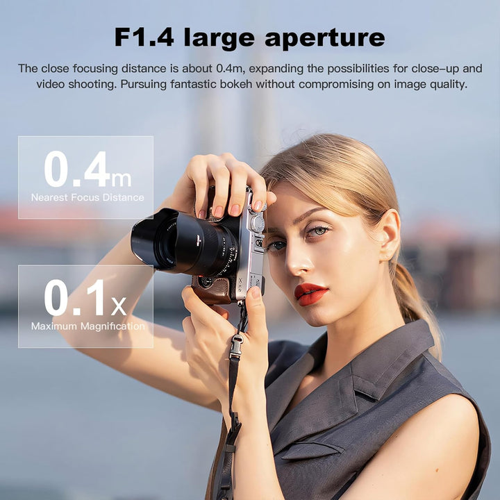 VILTROX 33mm F1.4 Wide Angle Autofocus Lenses for Fuji X Mount Camera Lenses Camera Lenses Compatibl