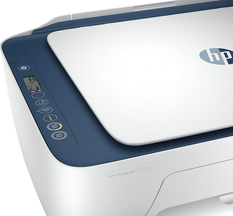 HP DeskJet 2721e Multifunktionsdrucker, 6 Monate gratis drucken mit HP Instant Ink inklusive, Drucke