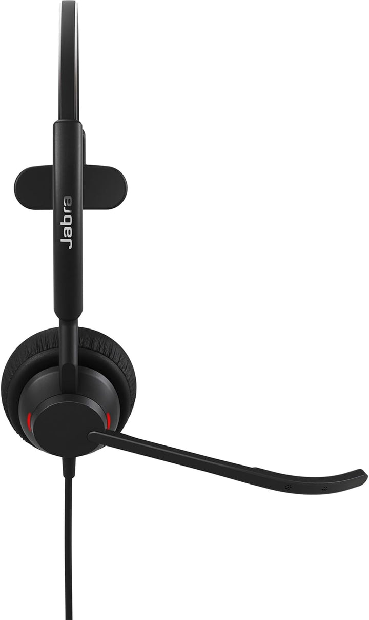 Jabra Engage 50 II schnurgebundenes Mono-Headset mit Link Call Control, geräuschunterdrückender 3-Mi