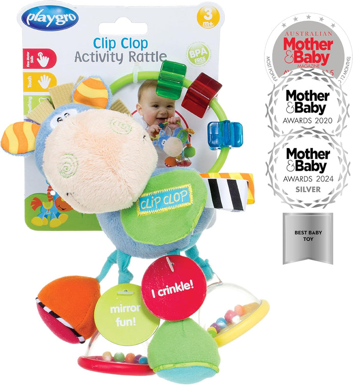 Playgro Clip Clop, 0188462, Schwarz