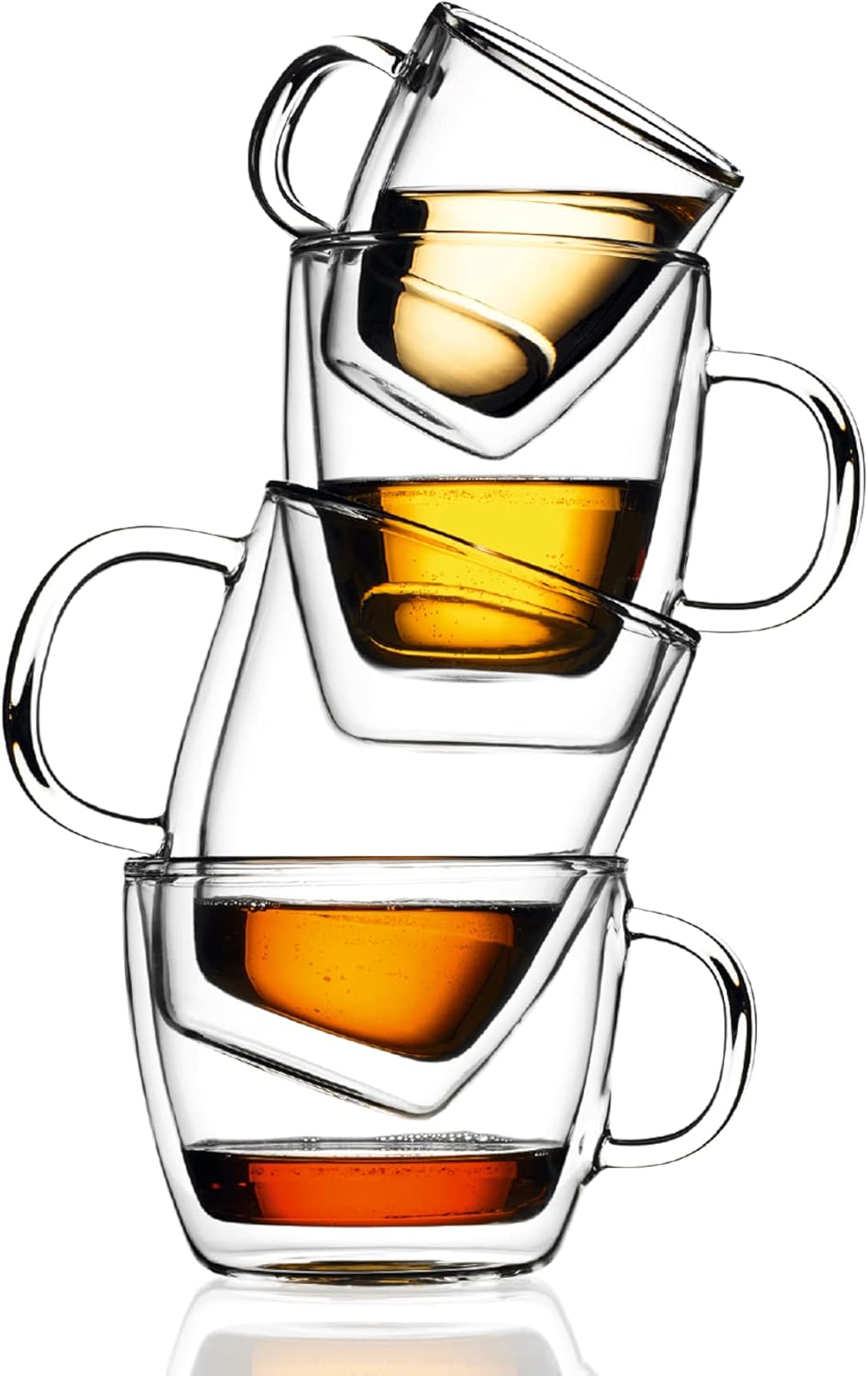 Bodum 10602-10 Bistro 2 Stück Espressotasse, doppelwandig, 0.15 l 0,15 liters, 0,15 liters