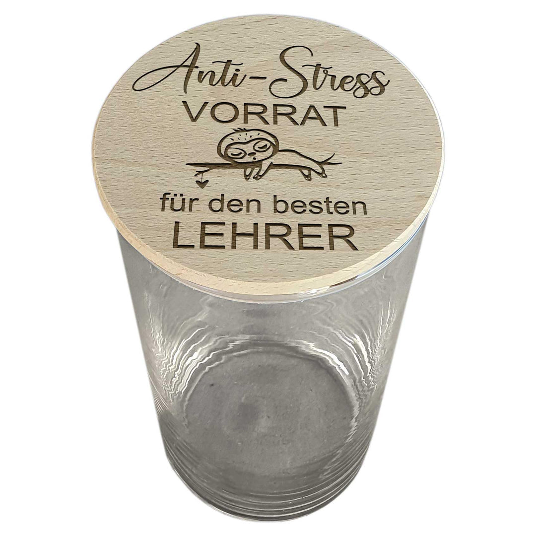 Dankeschön Geschenke XL Glasbehälter zum Befüllen lustige Anti Stress Geschenk Idee Danke Kleinigkei