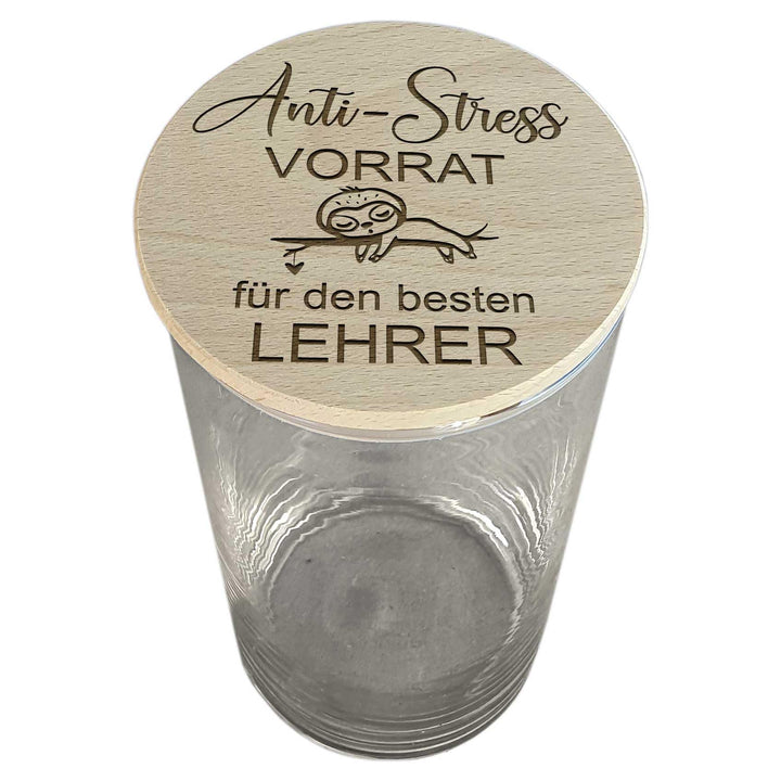 Dankeschön Geschenke XL Glasbehälter zum Befüllen lustige Anti Stress Geschenk Idee Danke Kleinigkei