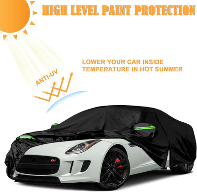 Auto Abdeckung Vollgarage Passend für Jaguar F-Type 2014-2022, Auto Abdeckplane Wasserdicht Atmungsa