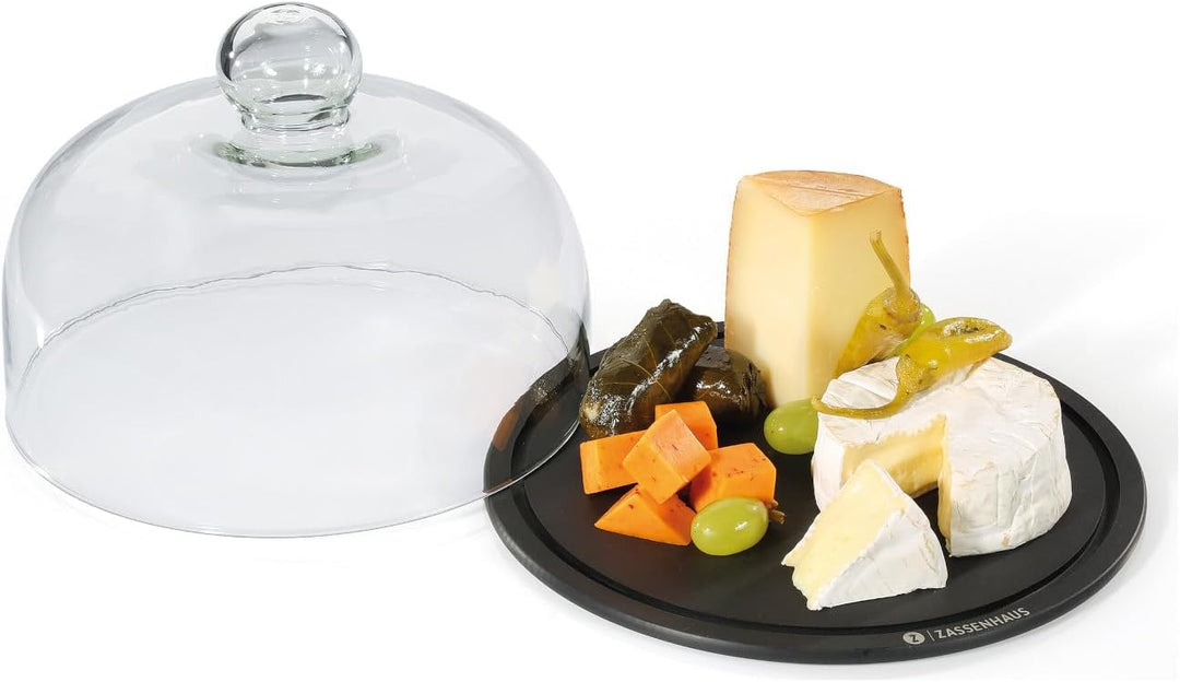 Zassenhaus Comfort Plus Käseglocke mit Glasdeckel Ø 23 cm