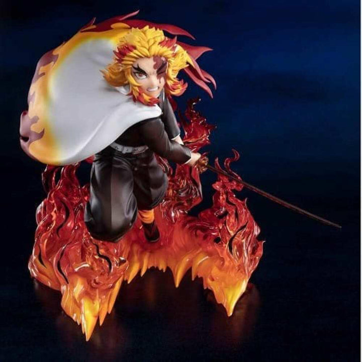 Bandai Tamashii Nations Demon Slayer – Kyojuro Rengoku Flame – Statuette FiguartsZero 15 cm, BAS6210