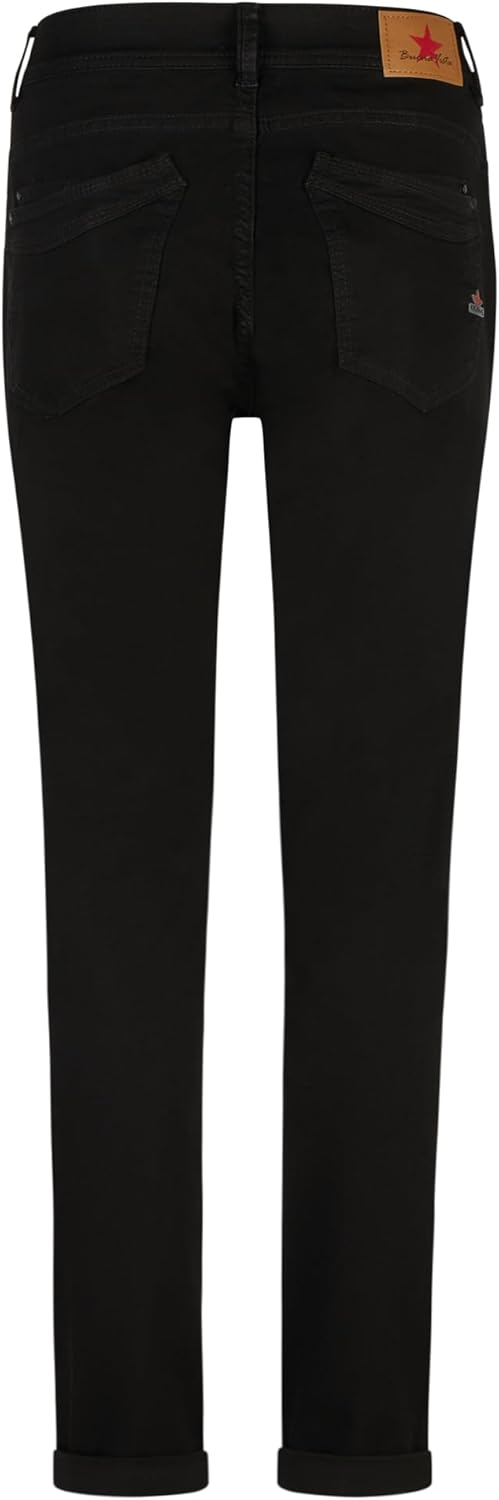 Buena Vista Damen Jeans Malibu Zip High XS Schwarz, XS Schwarz