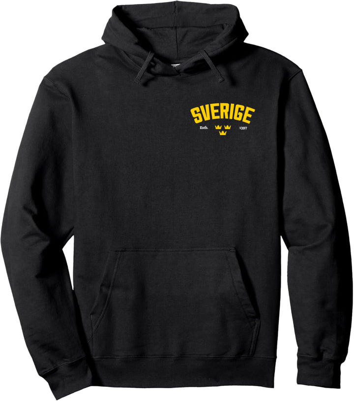 Sverige Schweden Tre Kronor Schwedenurlaub Pullover Hoodie
