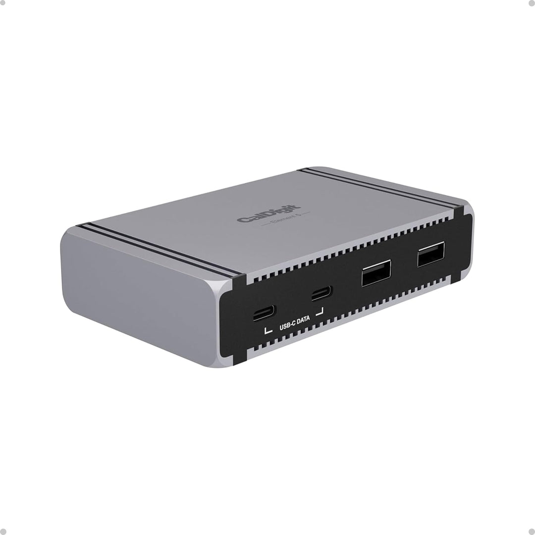 CalDigit E5 – Thunderbolt 5 Element 5 Hub – 9-Port, 4 x Thunderbolt 5/USB4 v2 Ports, 3 x USB-A & 2 x