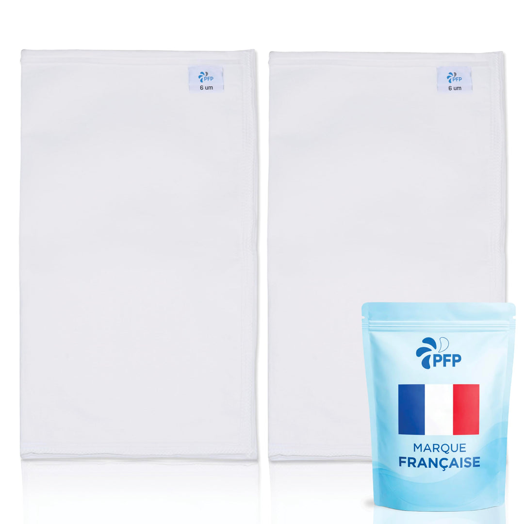 Poche Filtrante Filtertasche, kompatibel mit Pool von Desjoyaux, 2 x 6 Mikron