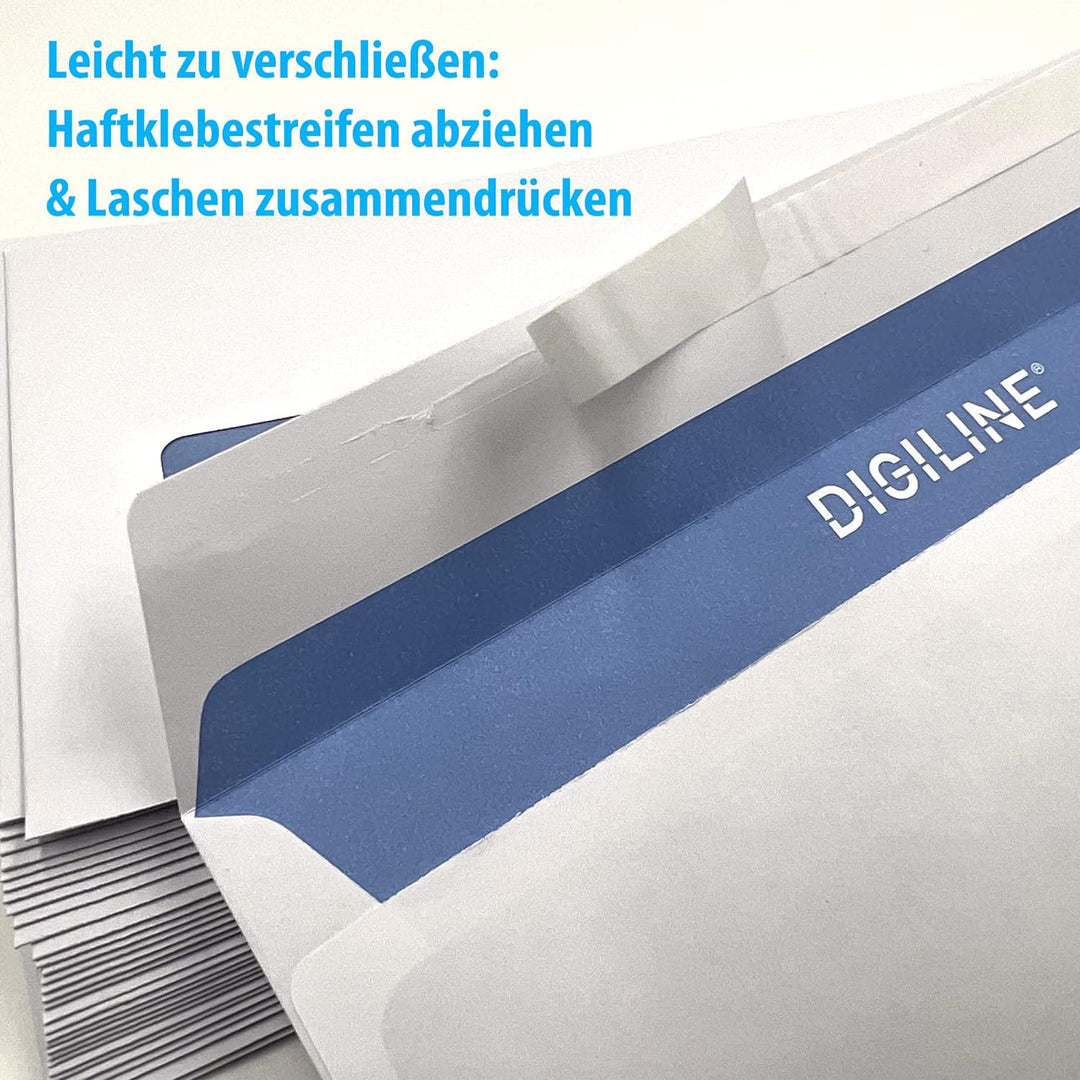 umschlag-discount – weisse Premium Briefumschläge mit Sichtfenster für Rechnungen, Angebote & Co – 5