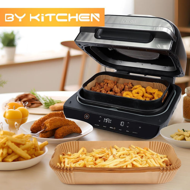 BYKITCHEN Airfryer Backpapier for Ninja Foodi MAX Grill und Heissluftfritteuse [AG551EU][AG551EUCP],