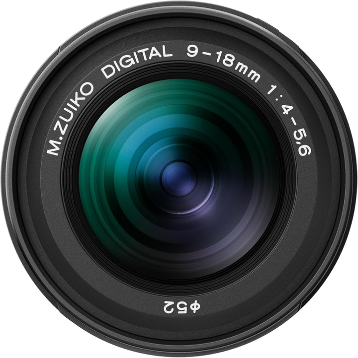 OM SYSTEM M.Zuiko Digital ED 9-18mm F4.0-5.6 II Weitwinkelzoom-Objektiv – Ultra-kompaktes MFT-Objekt
