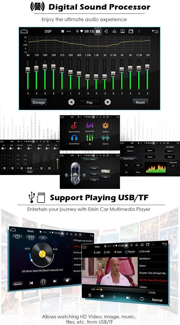9 Zoll Acht-Kern Android 14 DAB+ Autoradio Für Mercedes-Benz ML-Klasse W164 GL-Klasse X164 mit GPS N