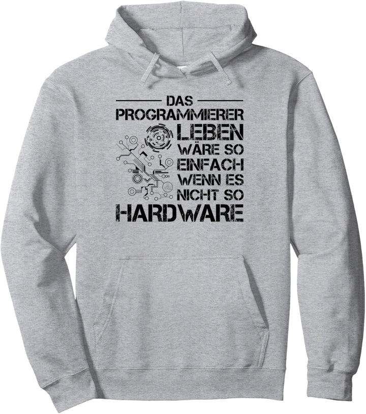 Lustiges Programmierer Informatik Hardware Nerd IT Geschenk Pullover Hoodie
