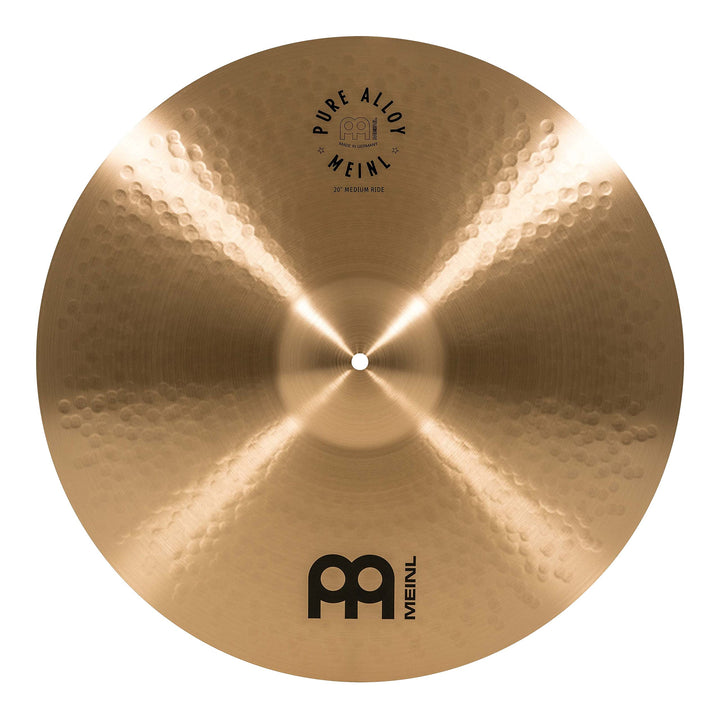 Meinl Cymbals Pure Alloy Ride Medium 20 Zoll (Video) Schlagzeug Becken (50,80cm) Pure Alloy Bronze,