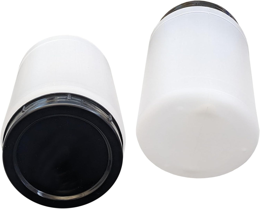 plasteo Vorratsdosen BPA-Frei 4er Set 2 Liter Aufbewahrungsbox Kunststoff mit Deckel 4x2 Liter_Rund,