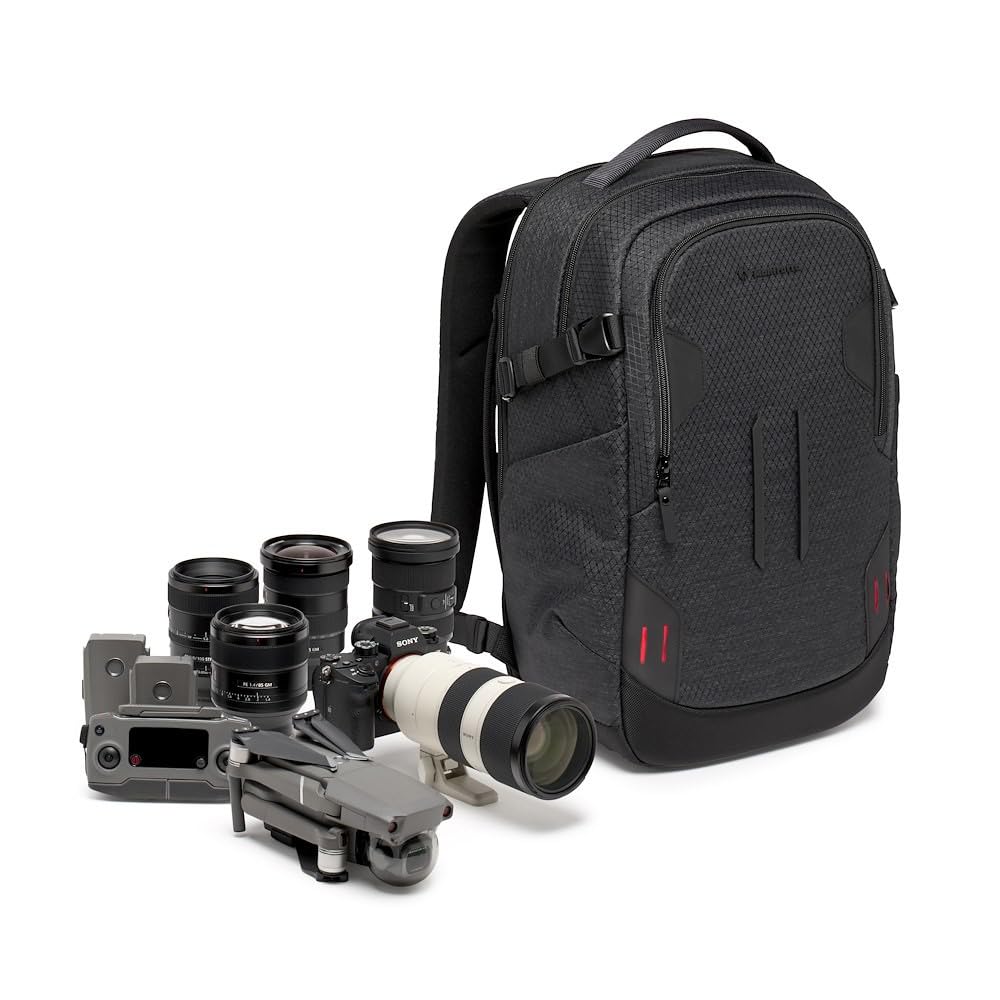 Manfrotto PRO Light Flexloader L, Profi-Rucksack für Kameras, Erweiterbare Tasche für 3-Achsen-Gimba