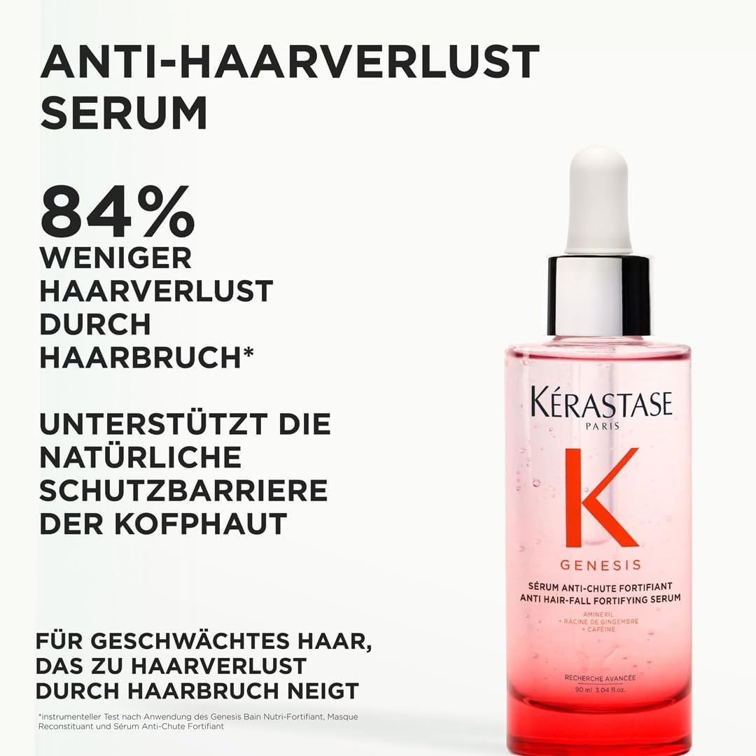 Kérastase Stärkende Haarkur für feines und brüchiges Haar, Gegen Haarausfall und Haarbruch, Sérum An