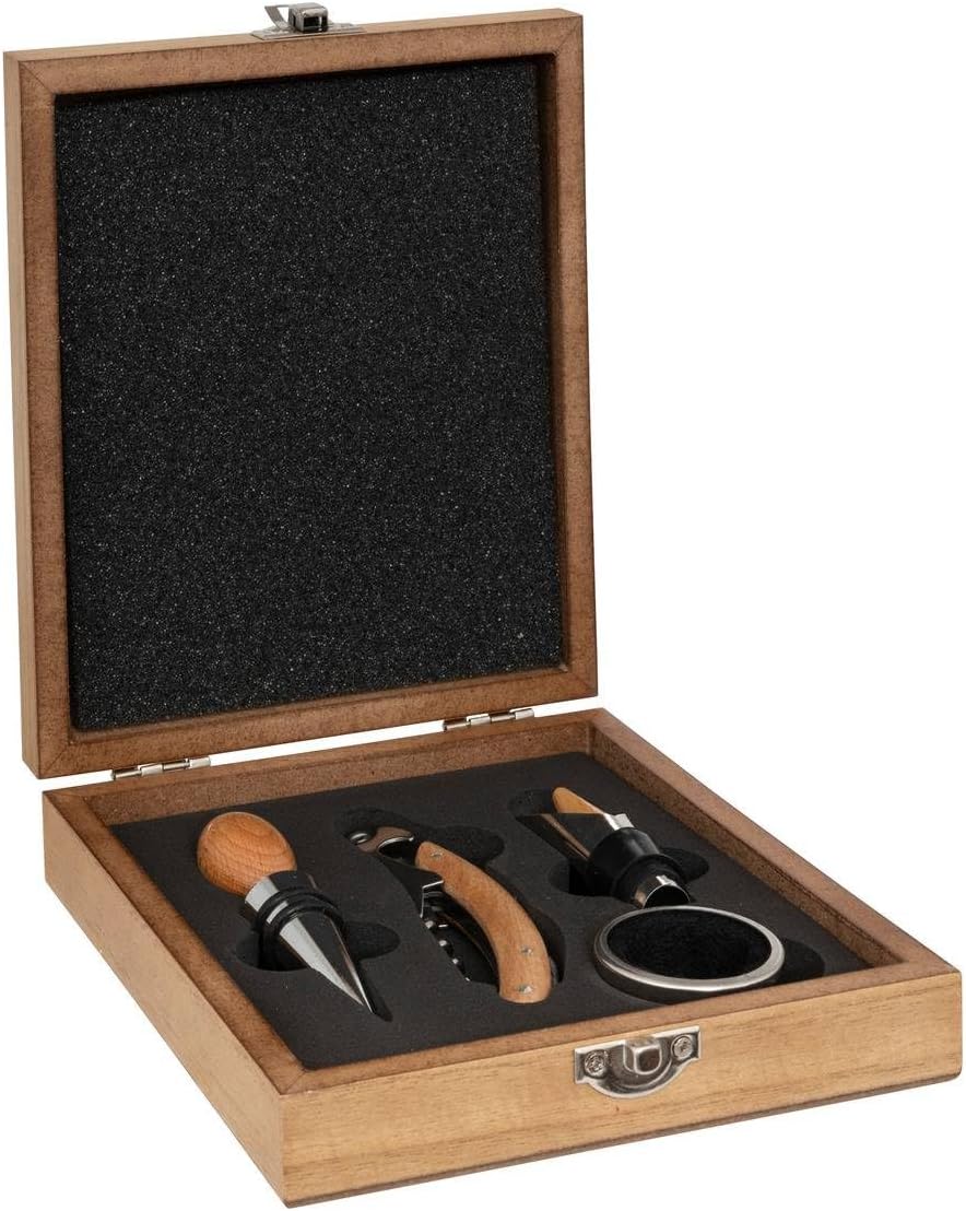 Secret de Gourmet - Schachtel marc sommelier 4 stück cm Holz, cm Holz