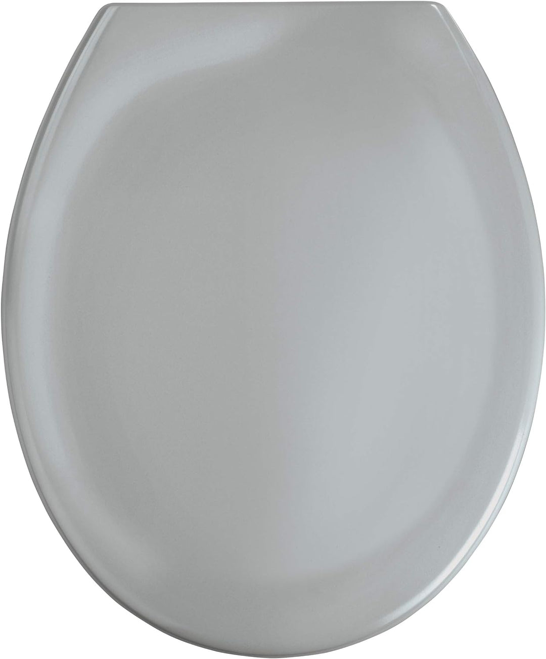 WENKO WC-Sitz Ottana Hellgrau, hygienischer Toilettensitz mit Absenkautomatik, WC-Deckel mit Fix-Cli