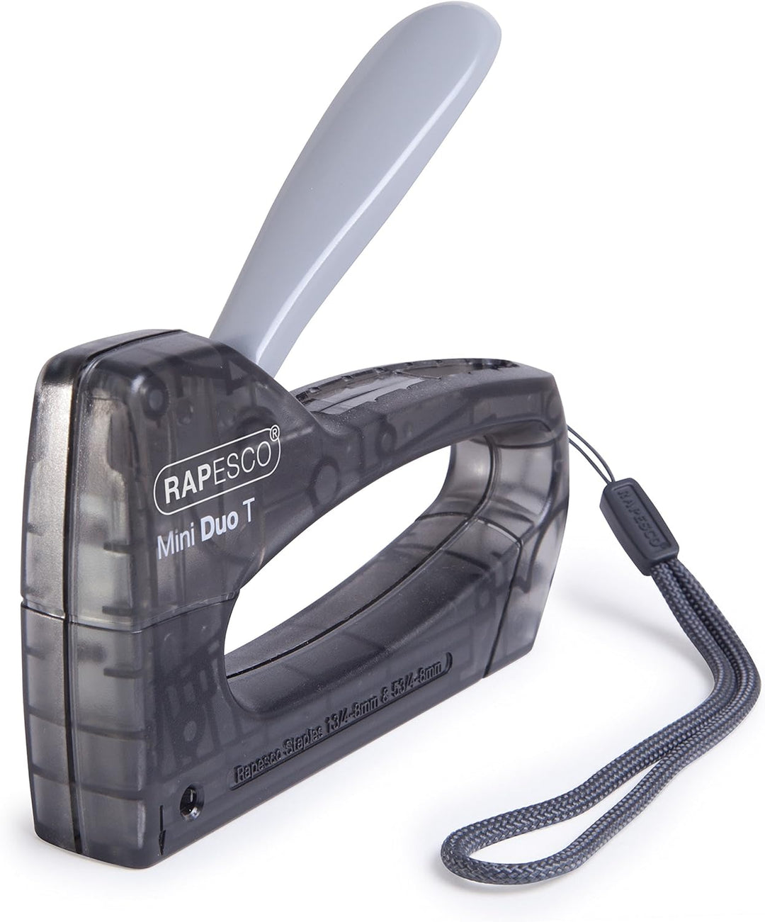 Rapesco 0953 T8-Mini Set, 3 Stück Tackers mit 1800 Heftklammern 13/6 mm, Schwarz, Blau und Grün