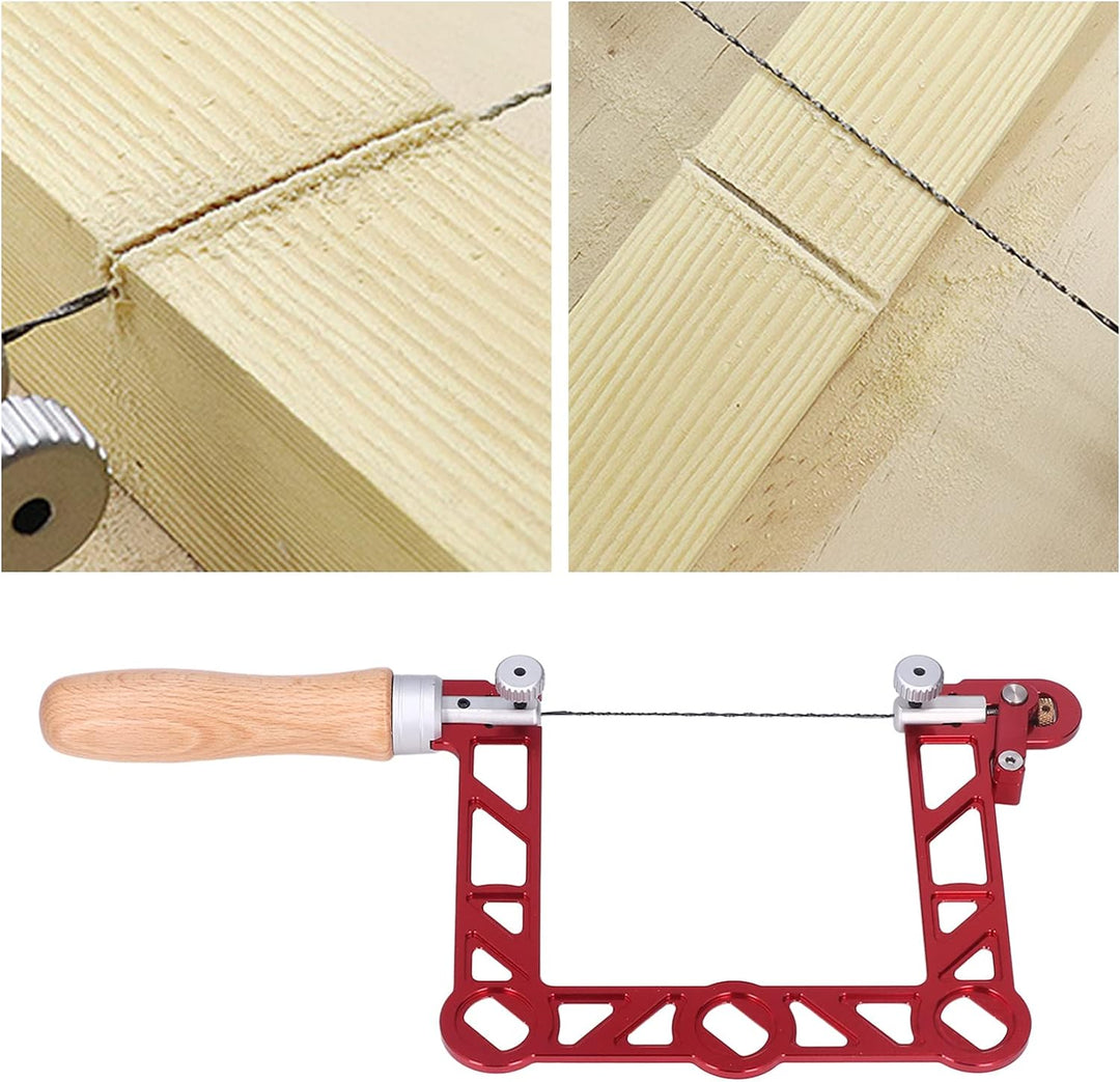 Laubsäge, Laubsäge für Holzarbeiter, U-Form, Holzgriff, Laubsäge für Holzbearbeitung, Schmuckherstel