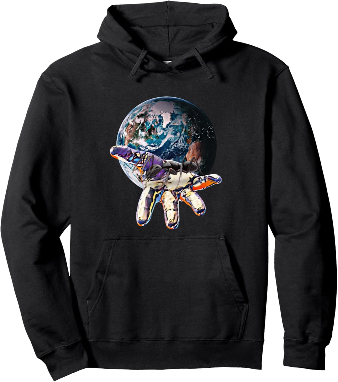 Fleissige Ameise Motiv Ameisenhaufen Insekt Königin Ameisen Pullover Hoodie