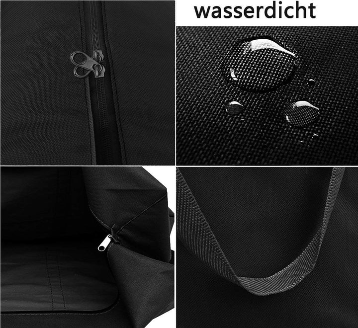 145L Grosse Wasserdicht Aufbewahrungstasche für Bettdecken, Kissen, Kleidunge, Bettwäsche Transportt