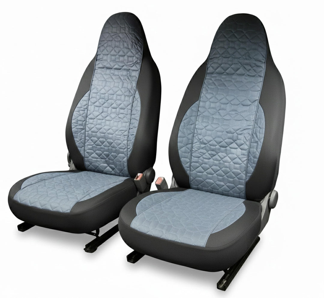 Auto Accessori Lupex - LS03 Sitzbezüge Smart Fortwo 450 451 453 - Vorne mit integrierter Kopfstütze