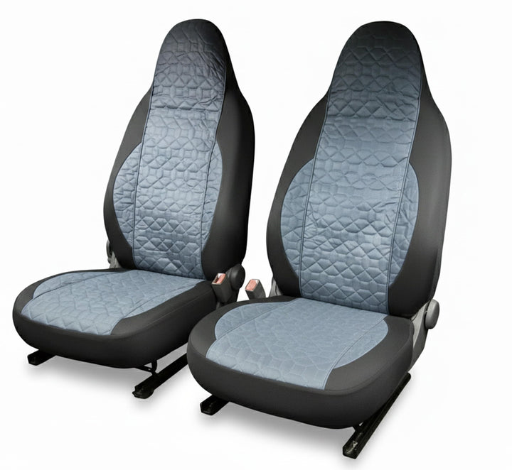 Auto Accessori Lupex - LS03 Sitzbezüge Smart Fortwo 450 451 453 - Vorne mit integrierter Kopfstütze