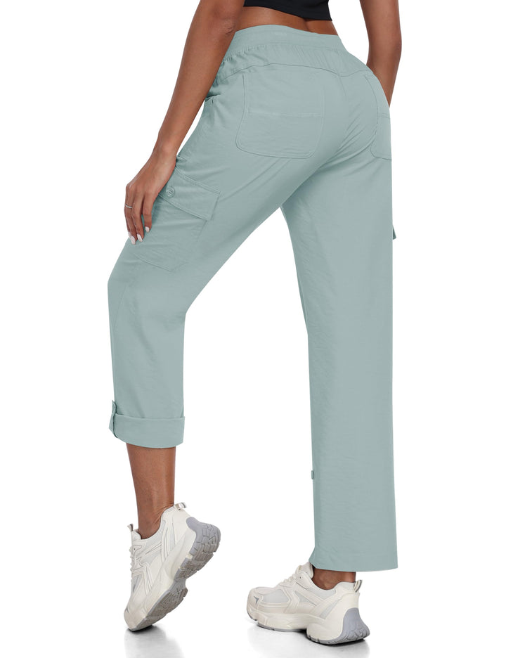 JINSHI Hosen Damen Cargohose Wanderhose Leichte Jogginghose Freizeithose Funktionshose Outdoorhose m