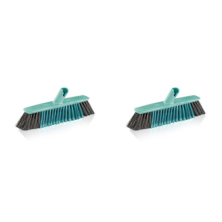 Leifheit Allround Besen Xtra Clean 40 cm mit X-Borsten, Kehrbesen mit Borsten aus Kunststofffaser, B